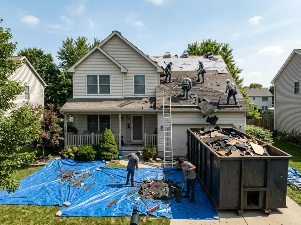 roof-replacement-debris-remova-004 — frequently asked questions, Cheapest Dumpster Rentals in Carter Lake, IA